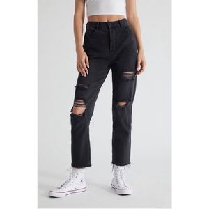 PacSun Straight leg distressed jeans